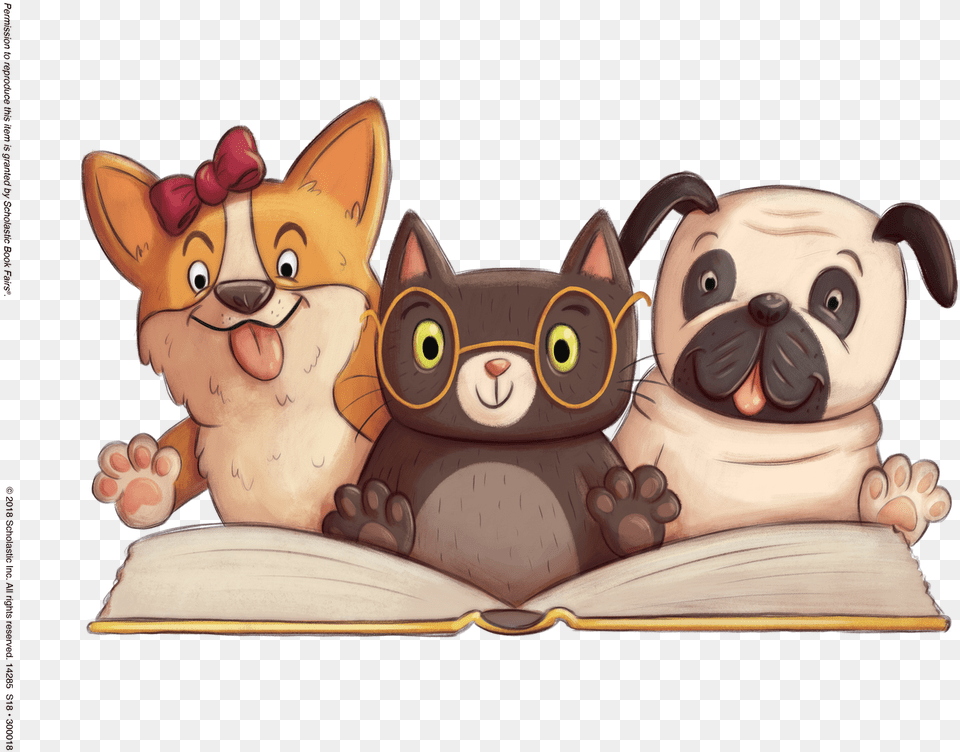 Paws For Books Paws For Books Book Fair, Cartoon, Baby, Person, Face Png Image