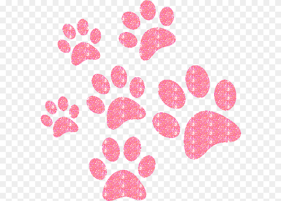 Paws Paw Glitteredit Puppy Pup Mysticker Sticker National Veterinary Technician Week 2018, Pattern Free Png