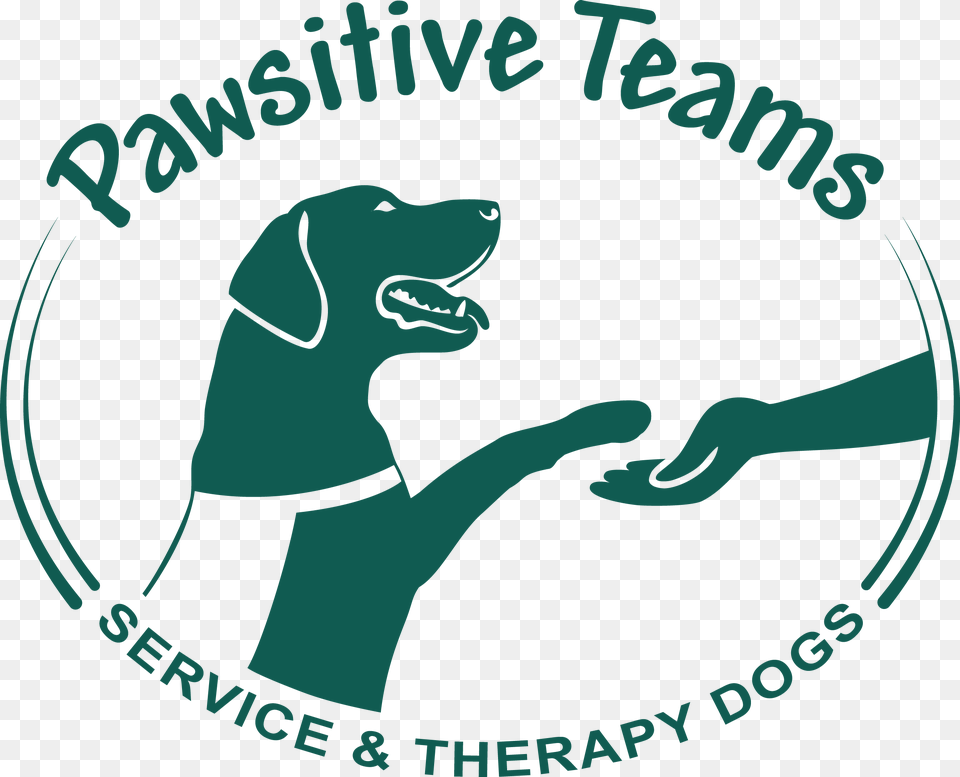 Pawsitive Teams Dog Catches Something, Logo, Animal, Canine, Mammal Png