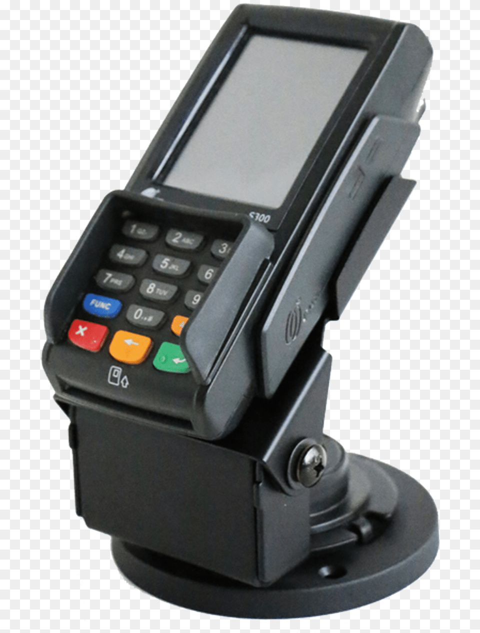 Pax S300 Credit Card Stand Low Profile By Swivel Stands Pax, Computer, Electronics, Hand-held Computer, Mobile Phone Png