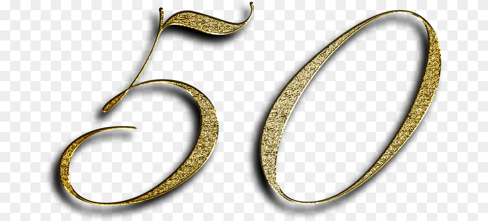 Pay 50 Gold Font Training 5 0 Learn Golden 25 Goldene 50, Accessories, Earring, Jewelry, Text Png