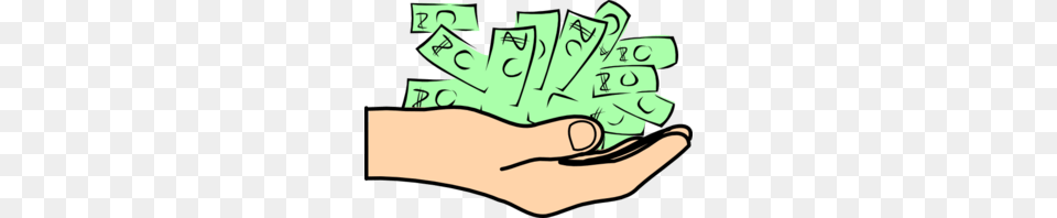 Pay Clip Art, Body Part, Hand, Person, Green Free Transparent Png
