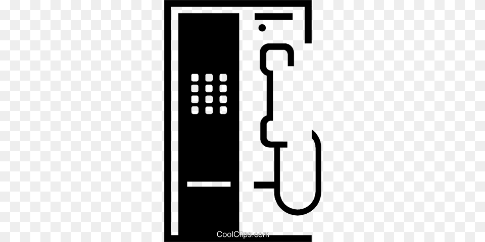 Pay Phone Royalty Free Vector Clip Art Illustration, Electronics Png Image