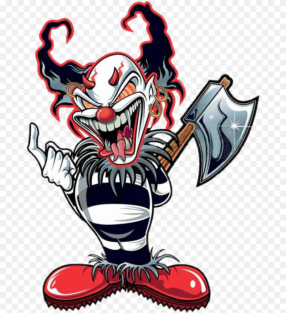 Payaso Malo Clown Stickers Free Png Download