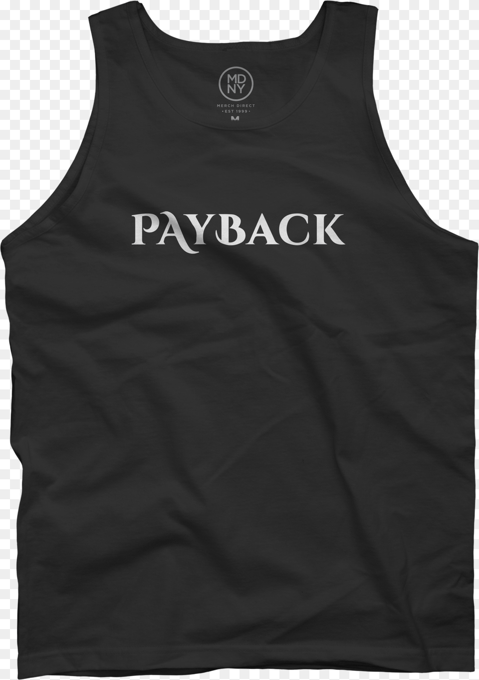 Payback Black Tank Top Active Tank, Clothing, Tank Top, Shirt, Undershirt Free Png Download