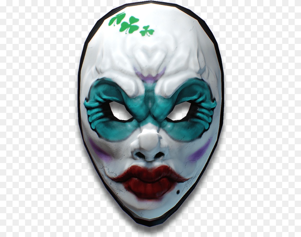 Payday 2 Clover Mask Free Png