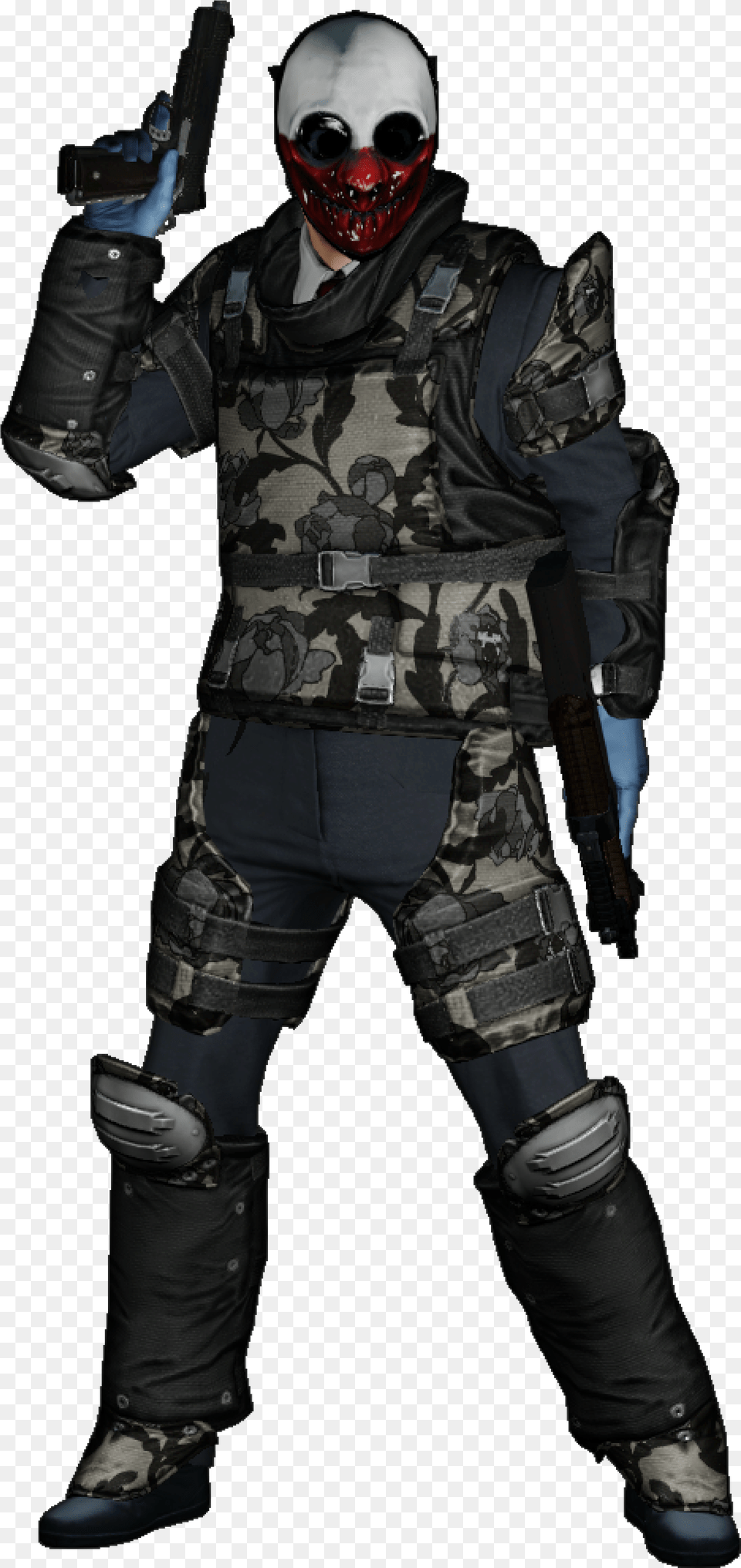 Payday 2 Full Armor, Adult, Person, Man, Male Free Transparent Png