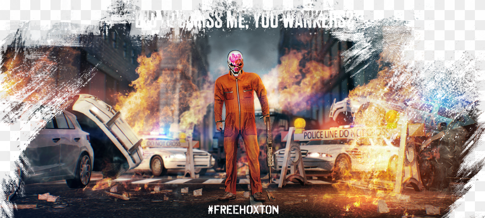 Payday 2 Hoxton Breakout, Adult, Person, Man, Male Free Png Download