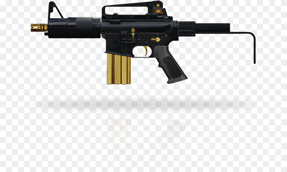 Payday 2 Scarface Gun, Firearm, Rifle, Weapon, Machine Gun Png