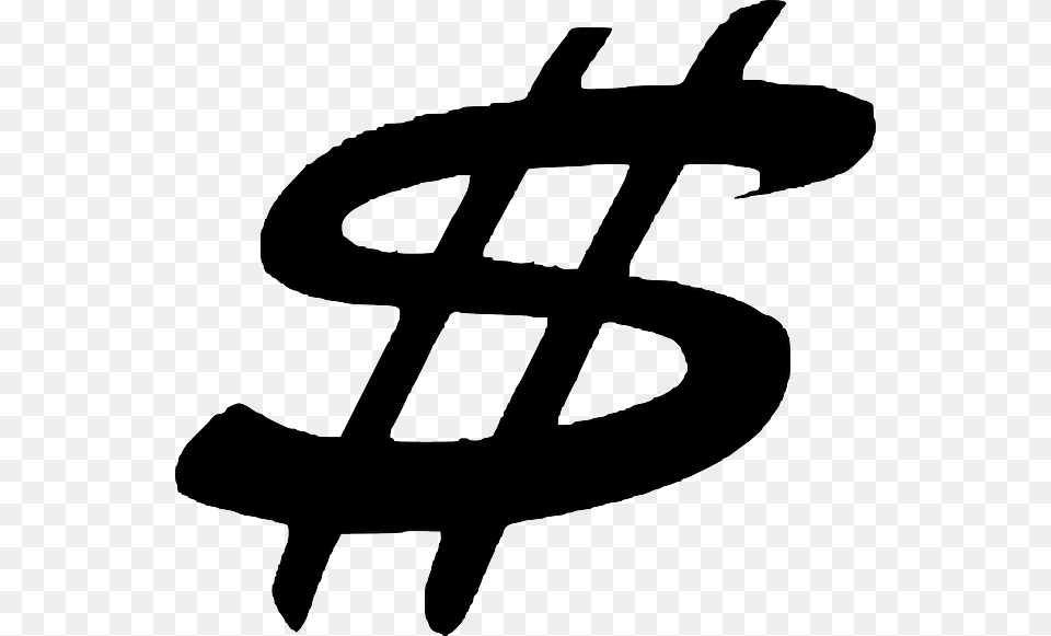Payment Dollar Money Finance Business Currency Money Symbol, Animal, Kangaroo, Mammal, Stencil Free Png Download