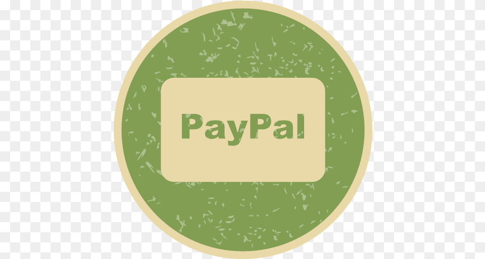 Payment Online Transaction Method Paypal Icon, Disk, Green Png Image