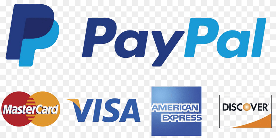 Paypal And Credit Card Logos, Logo, Text Free Png