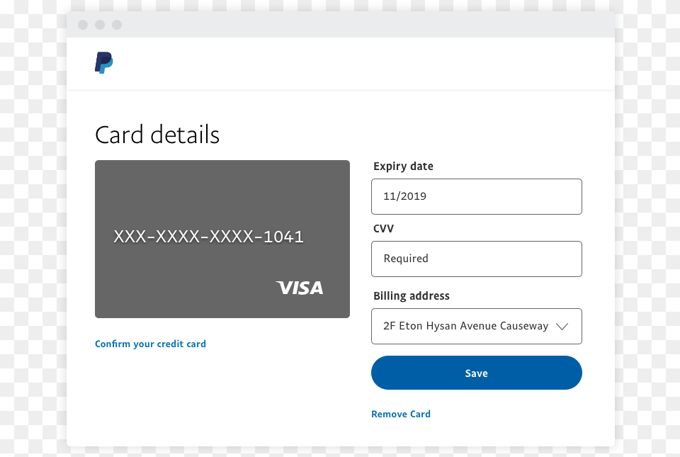 Paypal Debit Card Security Code, Text Png