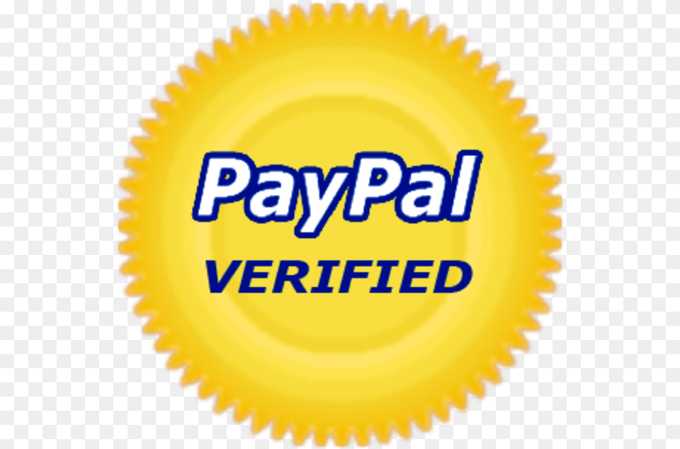 Paypal Verified Logo, Gold, Badge, Symbol Free Transparent Png