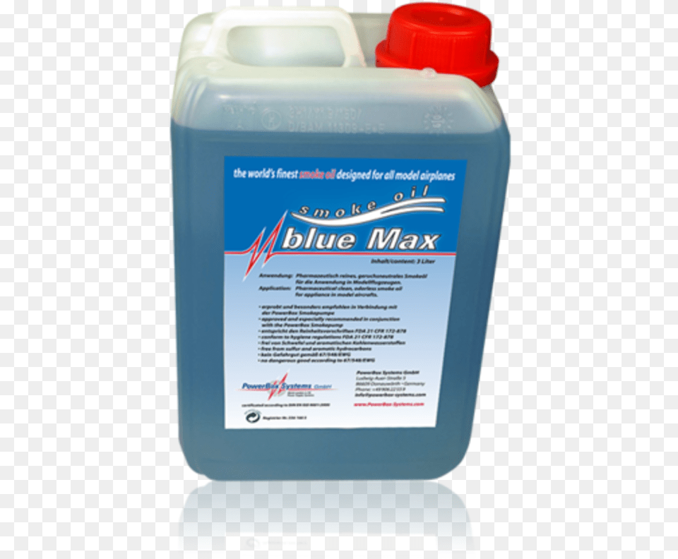 Pb Smoke Systems Oil Blue Max 3 Liter Liquide Fumigne, Bottle Free Transparent Png