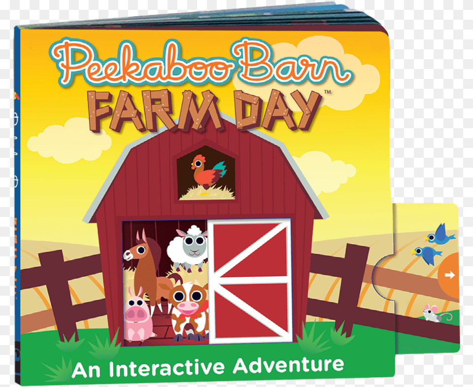 Pbfd Board Book Cover Scaled Peekaboo Barn Book, Outdoors, Nature, Countryside, Architecture Free Png