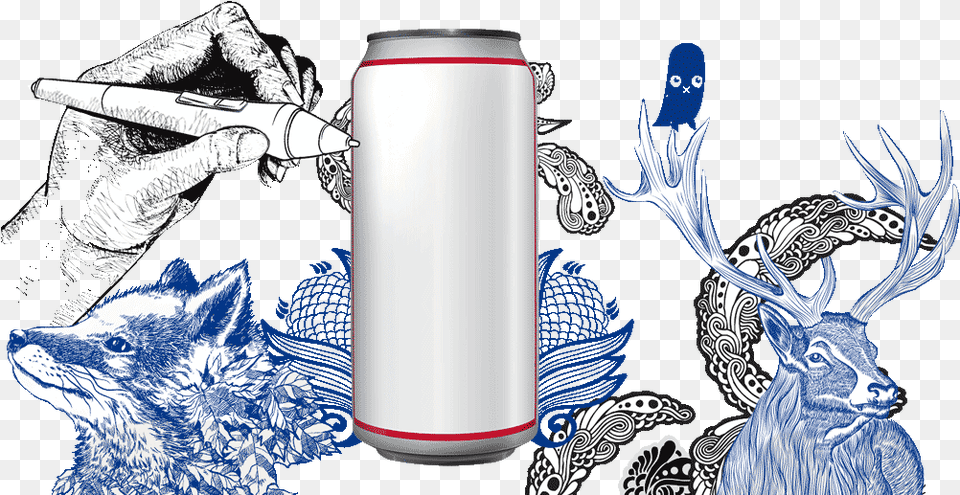 Pbr Art Pabst Blue Ribbon Can Template, Tin, Adult, Female, Person Png