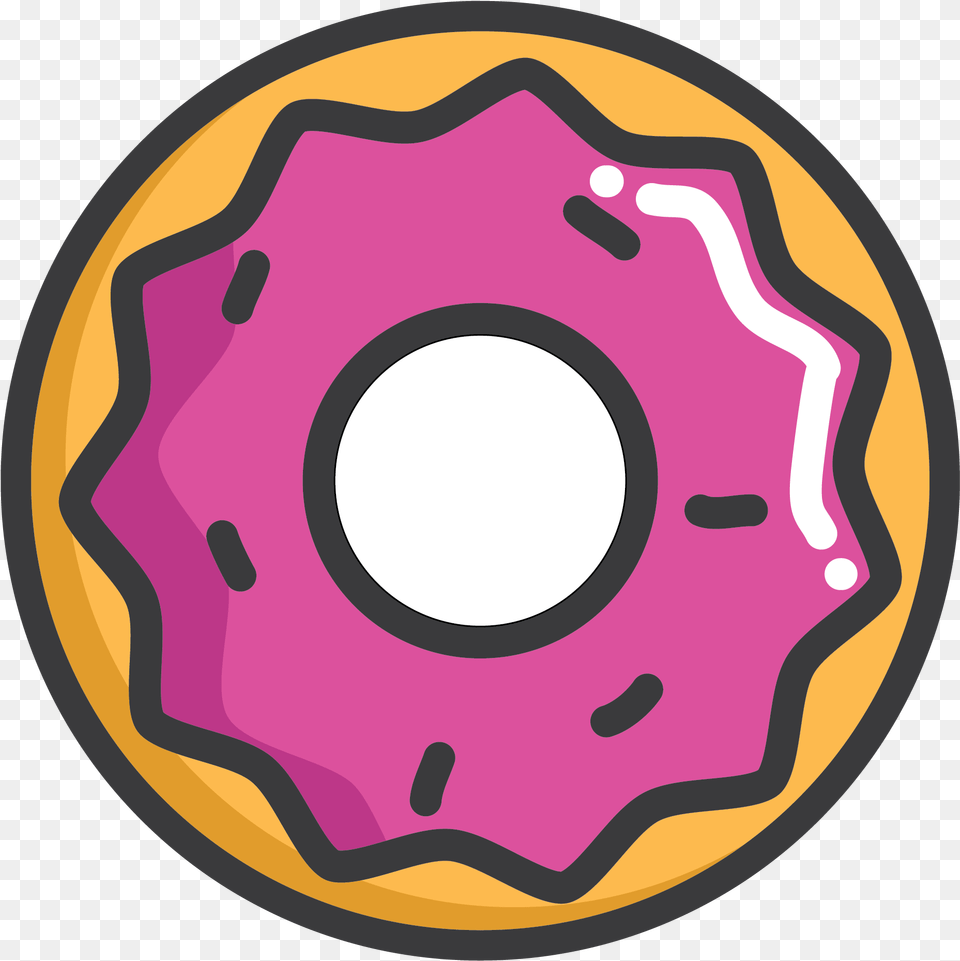 Pbs Kids Go, Donut, Food, Sweets, Disk Free Png