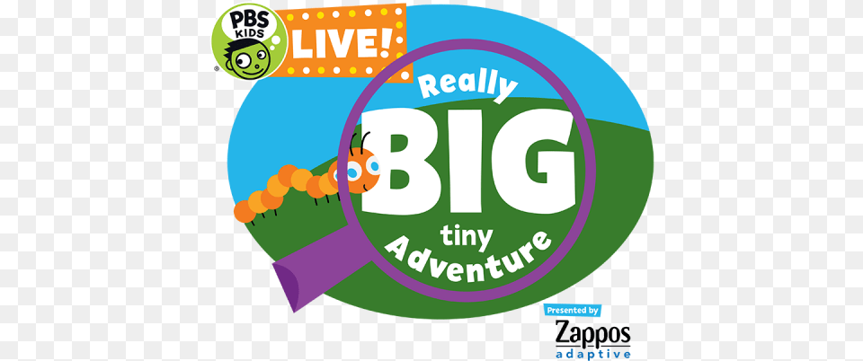 Pbs Kids Live Really Big Tiny Adventure Presented By Pbs Kids, Advertisement, Poster Free Transparent Png