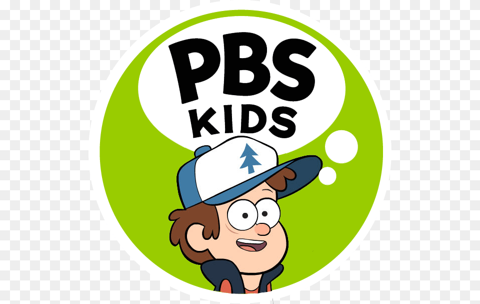 Pbs Kids Logo Dipper Pines Variant By Grizzlybearfan Pbs Kids Cn, Person, Baby, Head, Face Png Image