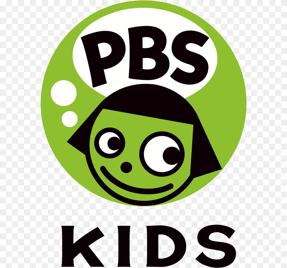 Pbs Kids Logo Direct Pbs Kids, Green, Sticker, Badge, Symbol Png Image