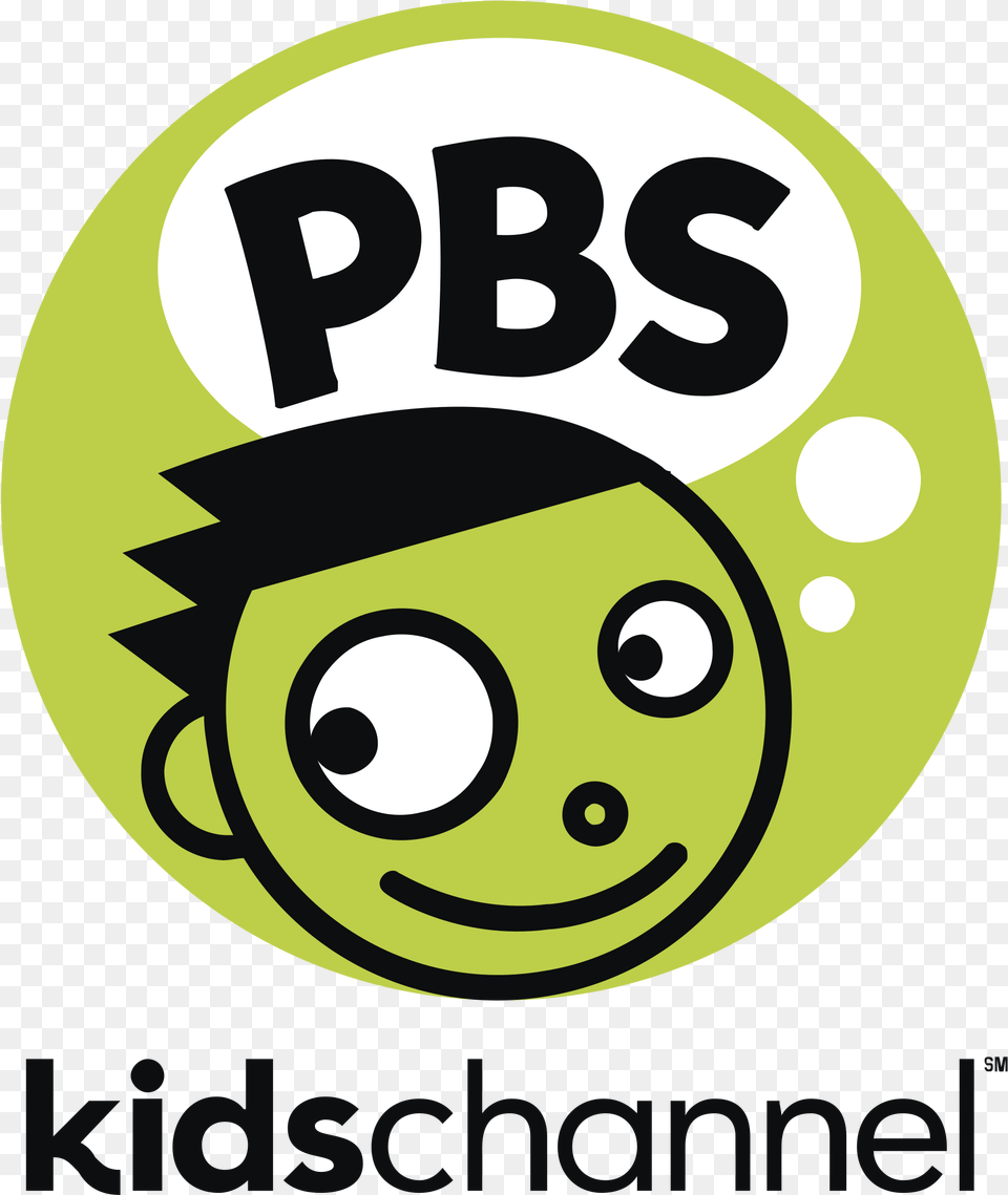 Pbs Logo Pbs Kids Channel Logo, Green, People, Person, Text Png Image