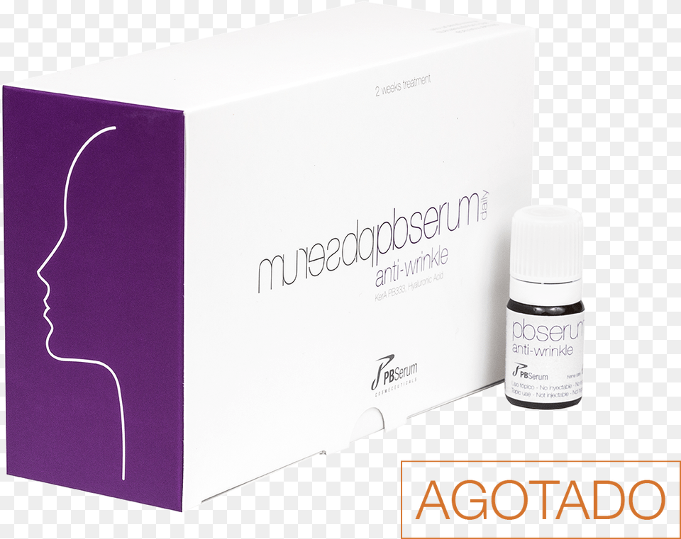 Pbserum Daily Anti Wrinkle Wrinkle, Box, Bottle, Cosmetics Free Png Download