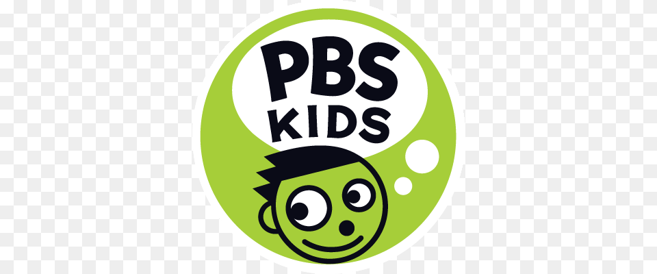 Pbskids Logo Pbs Kids, Sticker, Badge, Symbol, Disk Png Image