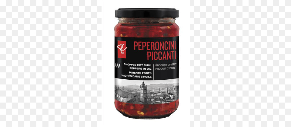 Pc Black Label Peperoncini Chopped Hot Chili Peppers Pepperoncini In Oil Italy, Food, Relish, Ketchup, Pickle Png