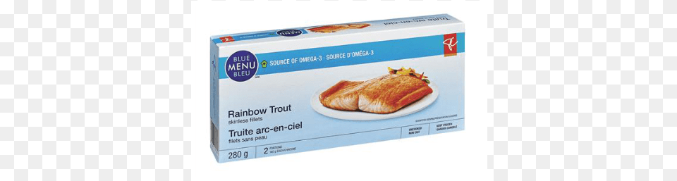 Pc Blue Menu Rainbow Trout Skinless Fillets President39s Choice Trout, Food, Lunch, Meal, Meat Free Png