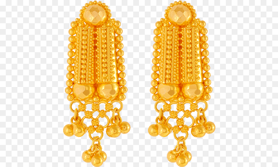 Pc Chandra Jewellers Gold Earrings Design Karice Earrings, Accessories, Earring, Jewelry, Treasure Free Transparent Png