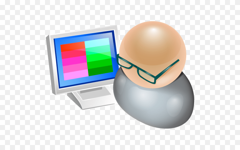 Pc Clipart Designer, Computer, Electronics, Sphere, Computer Hardware Free Transparent Png