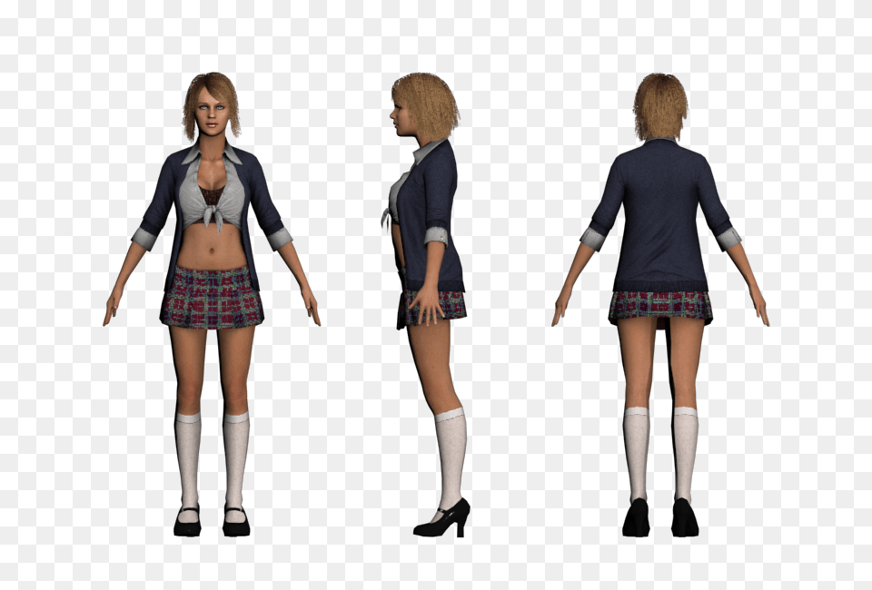 Pc Computer, Clothing, Teen, Skirt, Female Free Png Download