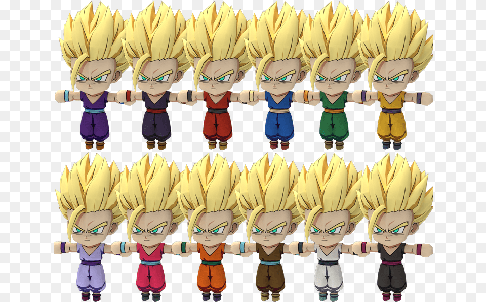Pc Computer Dragon Ball Fighterz Gohan Teen Super Dragon Ball Fighterz Gohan Chibi, Book, Comics, Publication, Baby Png Image