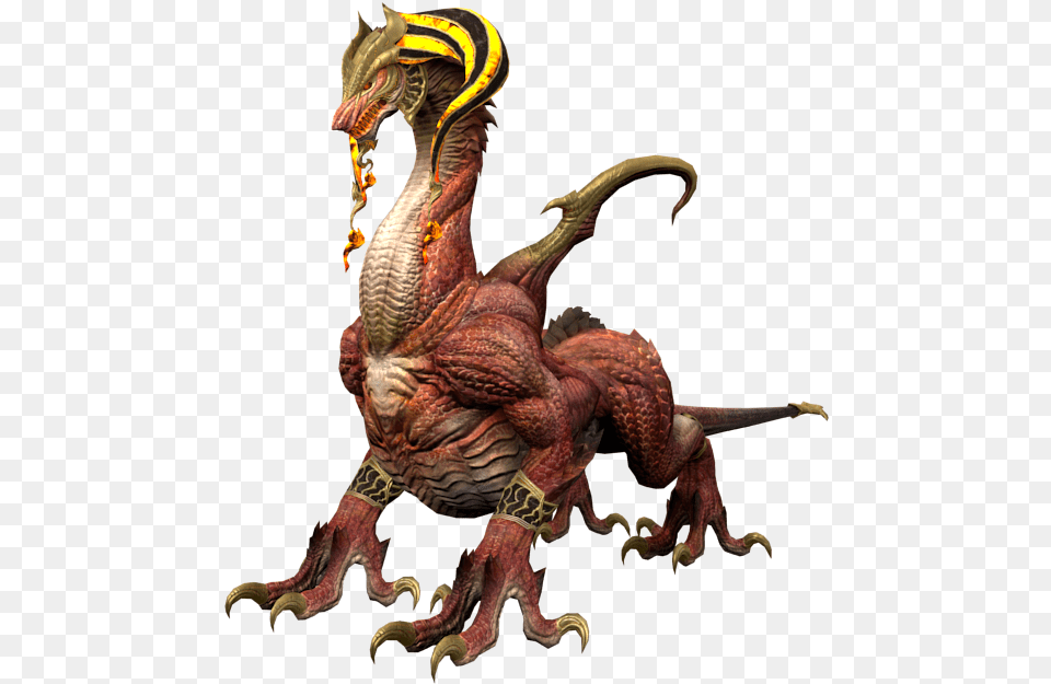 Pc Computer Mobius Final Fantasy Red Dragon The Dragon, Animal, Dinosaur, Reptile Free Png Download