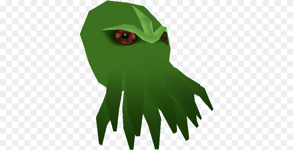 Pc Computer Roblox Cthulhu The Models Resource Supernatural Creature, Green, Clothing, Hood, Adult Free Png Download