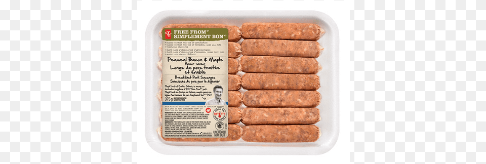 Pc From Peameal Bacon Amp Maple Flavour Breakfast Pork, Food, Meat, Adult, Male Free Png Download