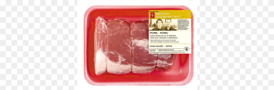 Pc From Pork Roast Loin Centre Cut Boneless Pork Steak, Food, Meat, Adult, Person Free Transparent Png