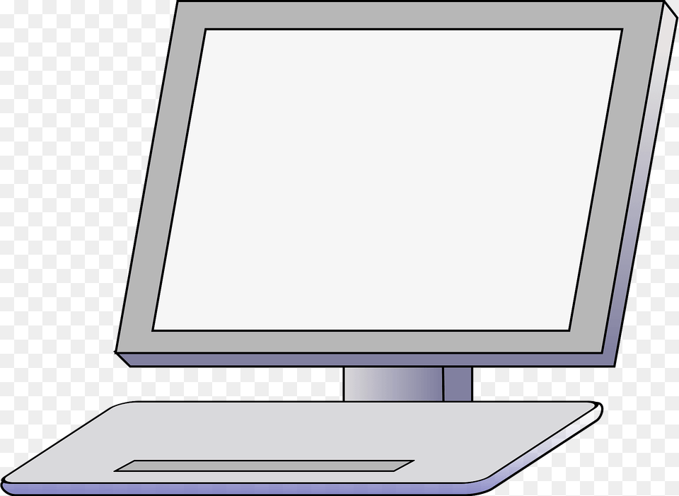 Pc Front Clipart, Computer, Electronics, Laptop, Screen Free Transparent Png