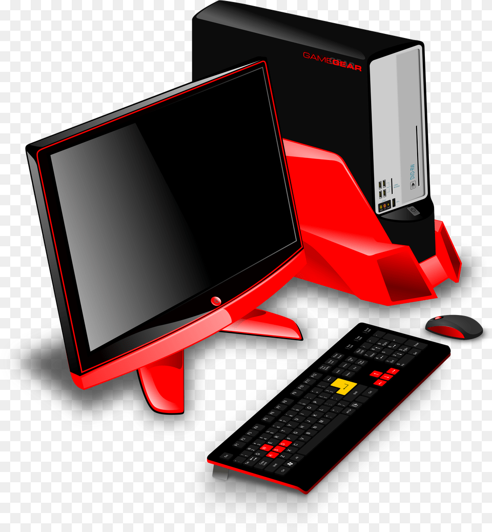 Pc Icon Gaming Pc Clipart, Computer, Electronics, Computer Hardware, Computer Keyboard Free Png