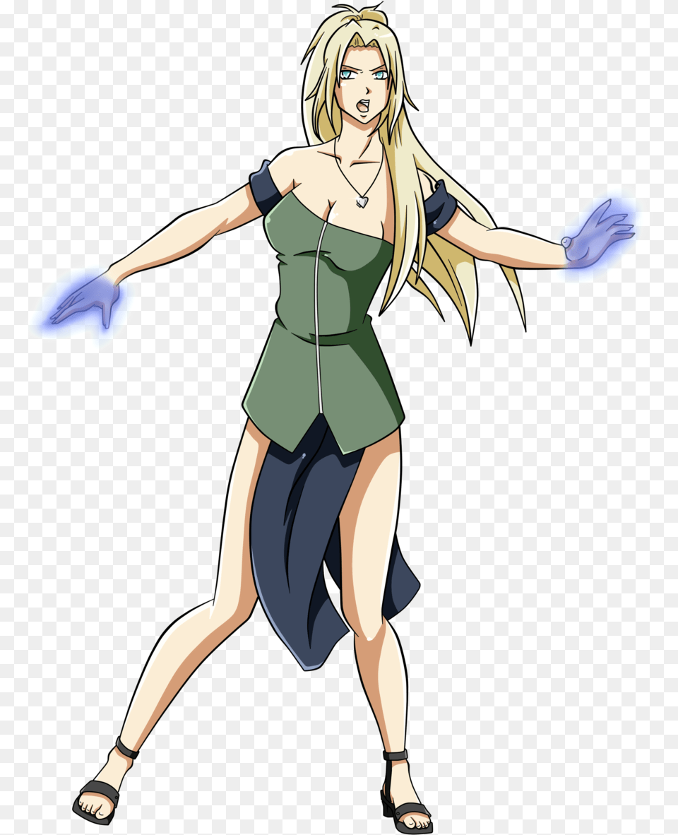 Pc Lady Tsunade By Hardydytonia Tsunade Design, Adult, Book, Comics, Female Free Png