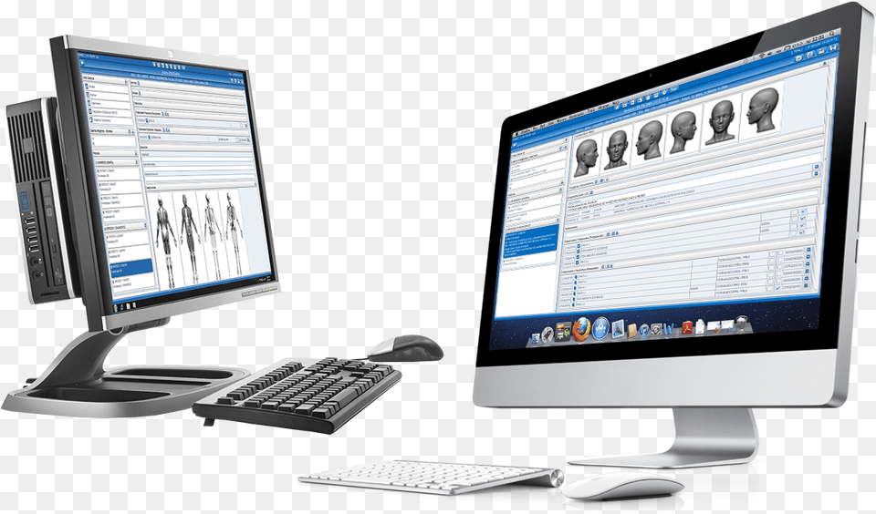 Pc Mac Aquarsoftware Imac 21, Computer, Monitor, Screen, Hardware Free Png Download