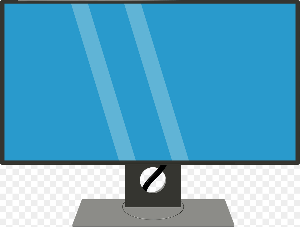 Pc Monitor Clipart, Computer Hardware, Electronics, Hardware, Screen Png Image