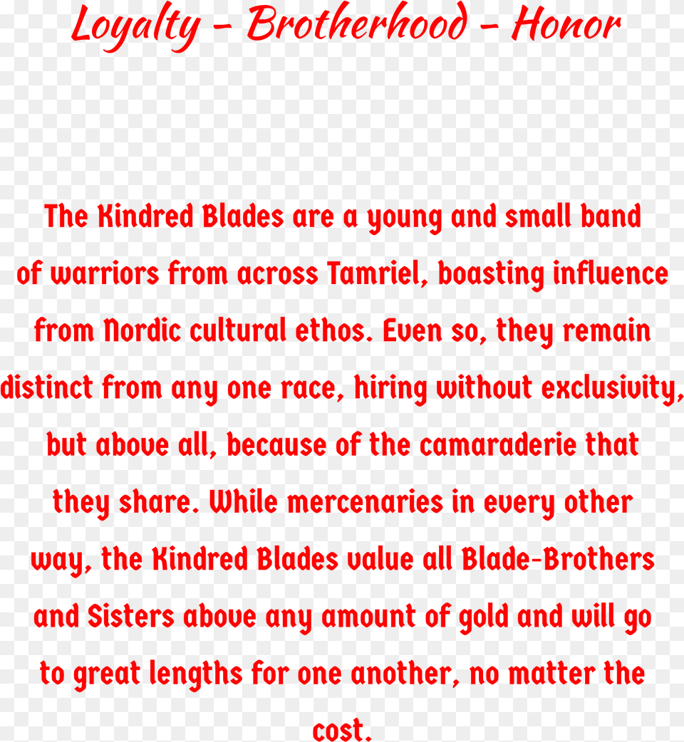 Pc Na Kindred Blades Document, Text Free Transparent Png
