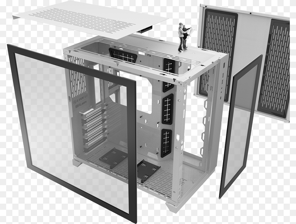 Pc O11dynamic Space Optimization Chassis Lian Li Is A Lian Li Pc O11 Dynamic Midi Tower, Computer Hardware, Electronics, Hardware, Computer Free Png