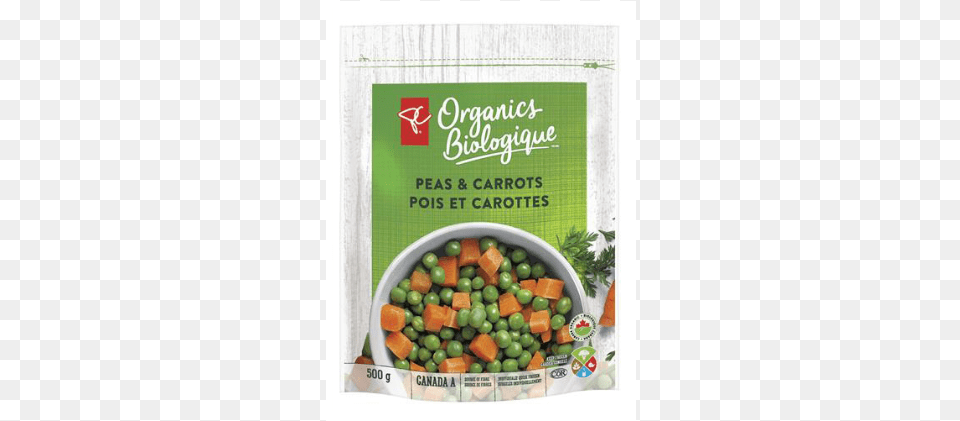 Pc Organics Peas Amp Carrots Corn Kernel, Food, Pea, Plant, Produce Png Image