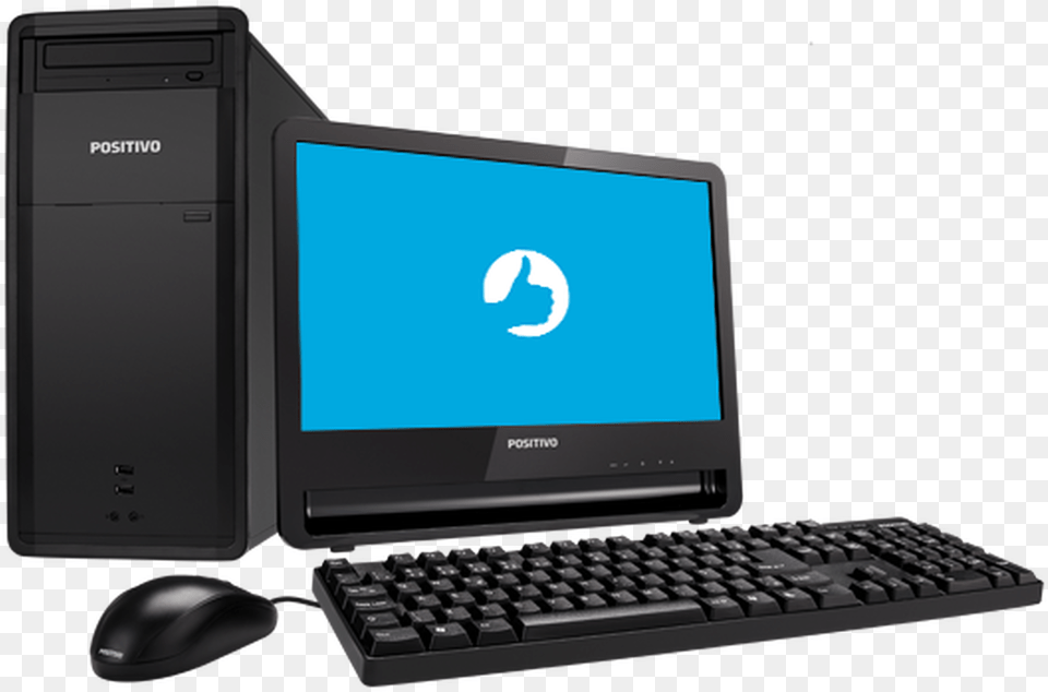 Pc Positivo, Computer, Electronics, Desktop, Hardware Free Png