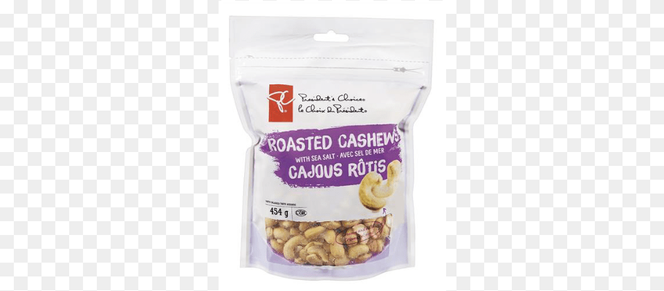 Pc Roasted Cashews With Sea Salt President39s Choice, Food, Nut, Plant, Produce Png Image