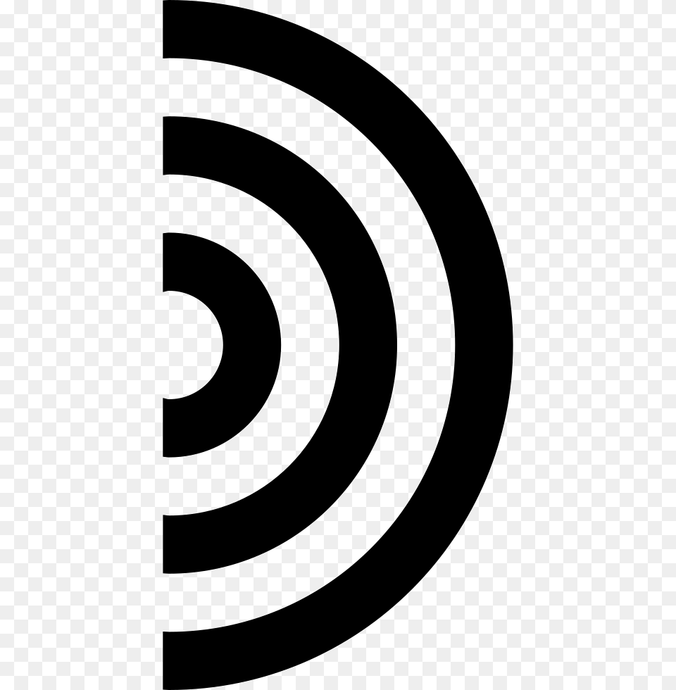 Pc Semi Circle Icon Circle, Spiral, Coil Png
