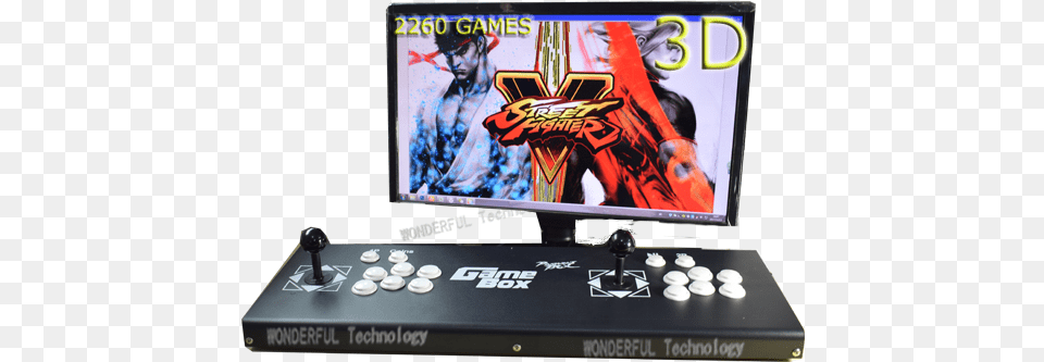 Pc Street Fighter V, Electronics, Screen, Monitor, Hardware Free Png Download